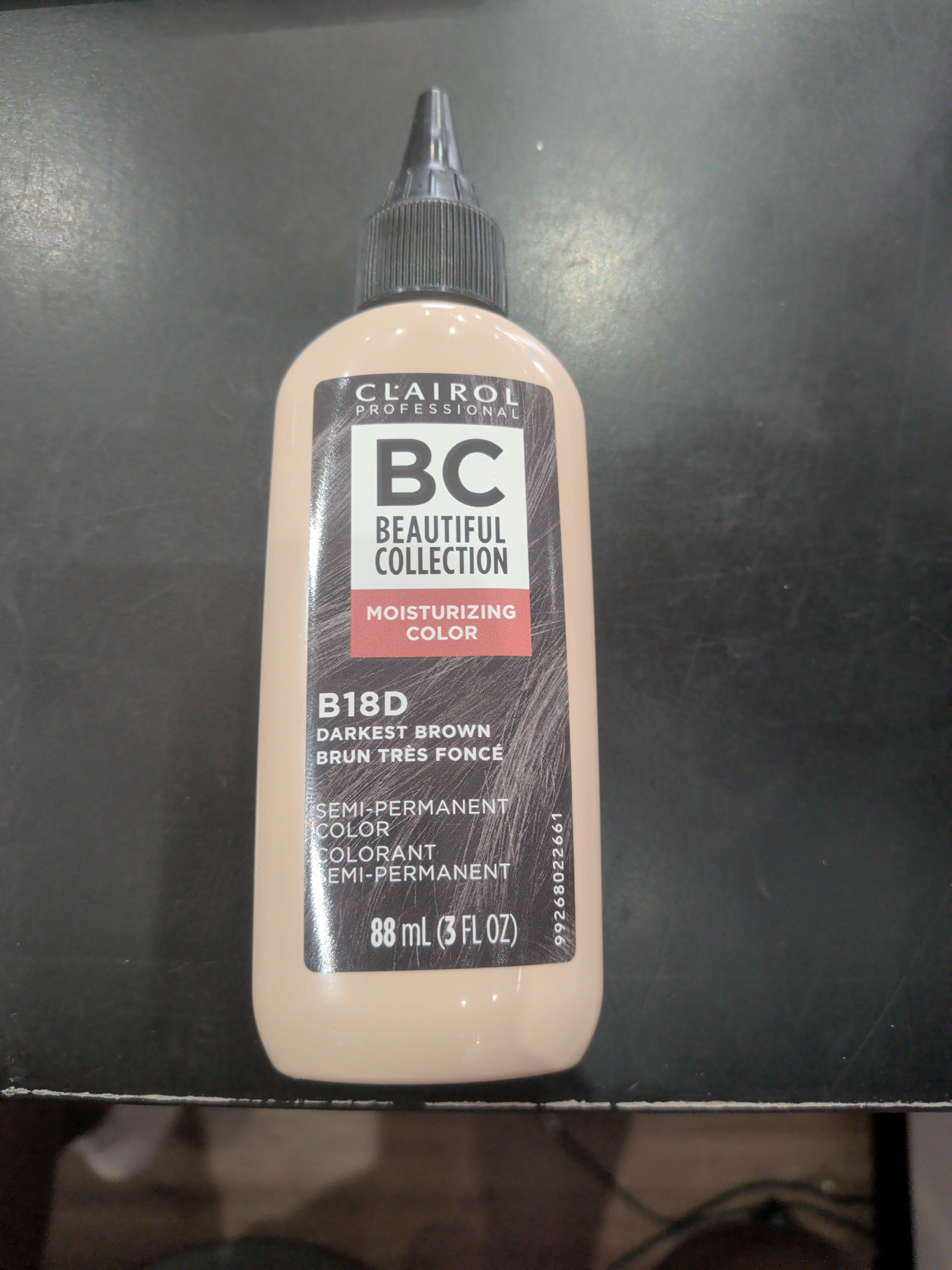 Clairol moisturizing color b18d