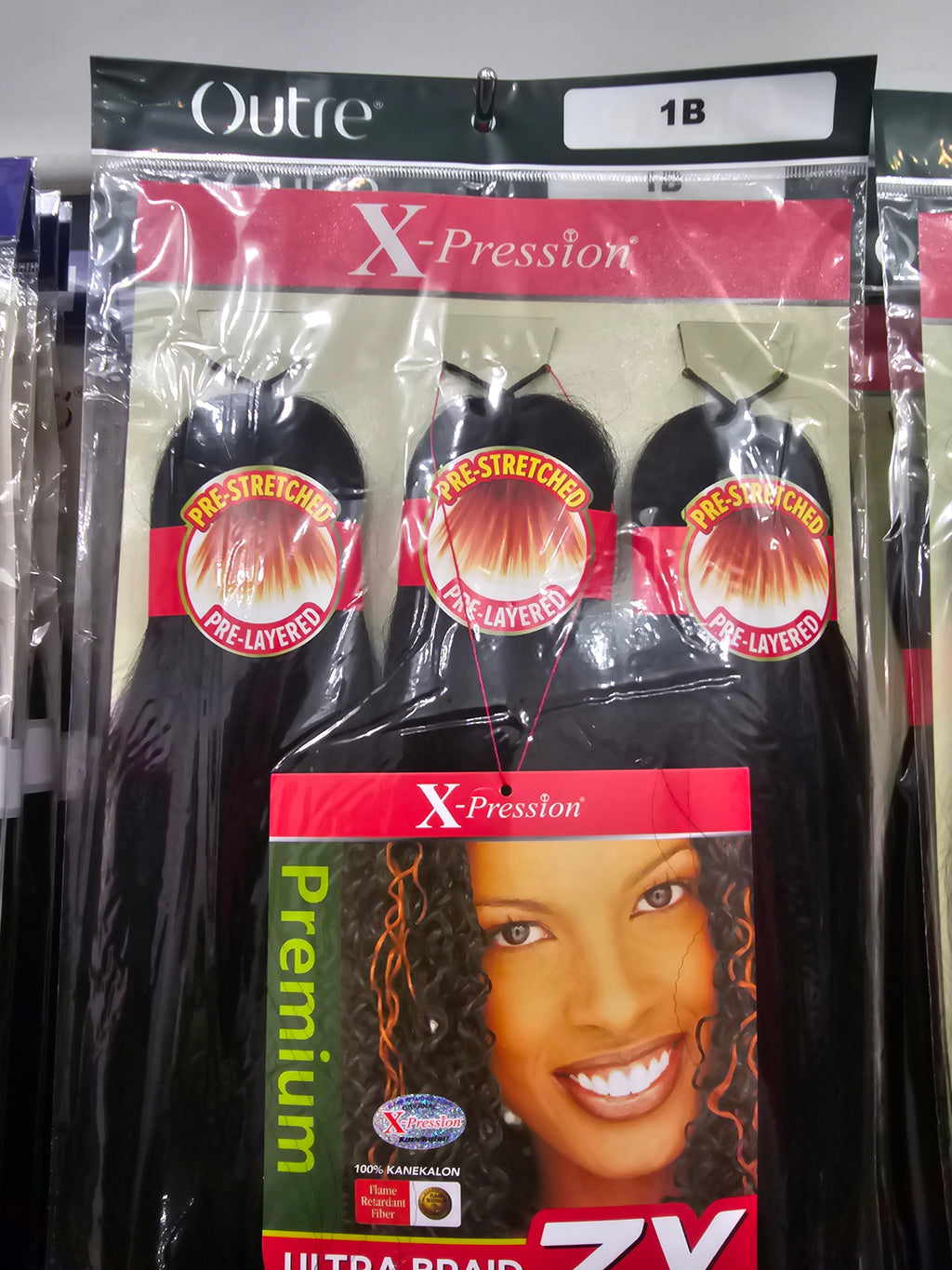 Buiten Ultra Braid Xpression 3X 52 1-Pack, 1B Off Black