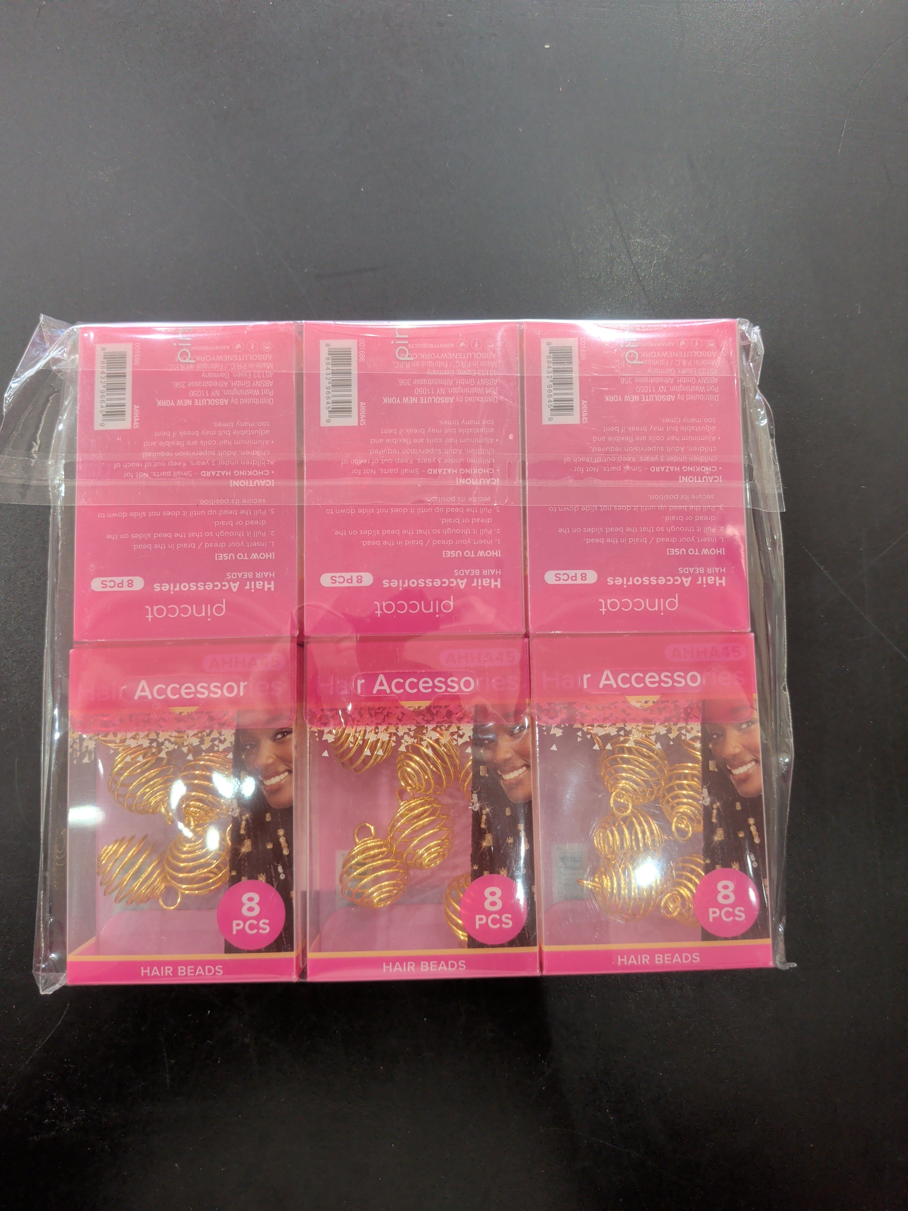Pinccat hair beads