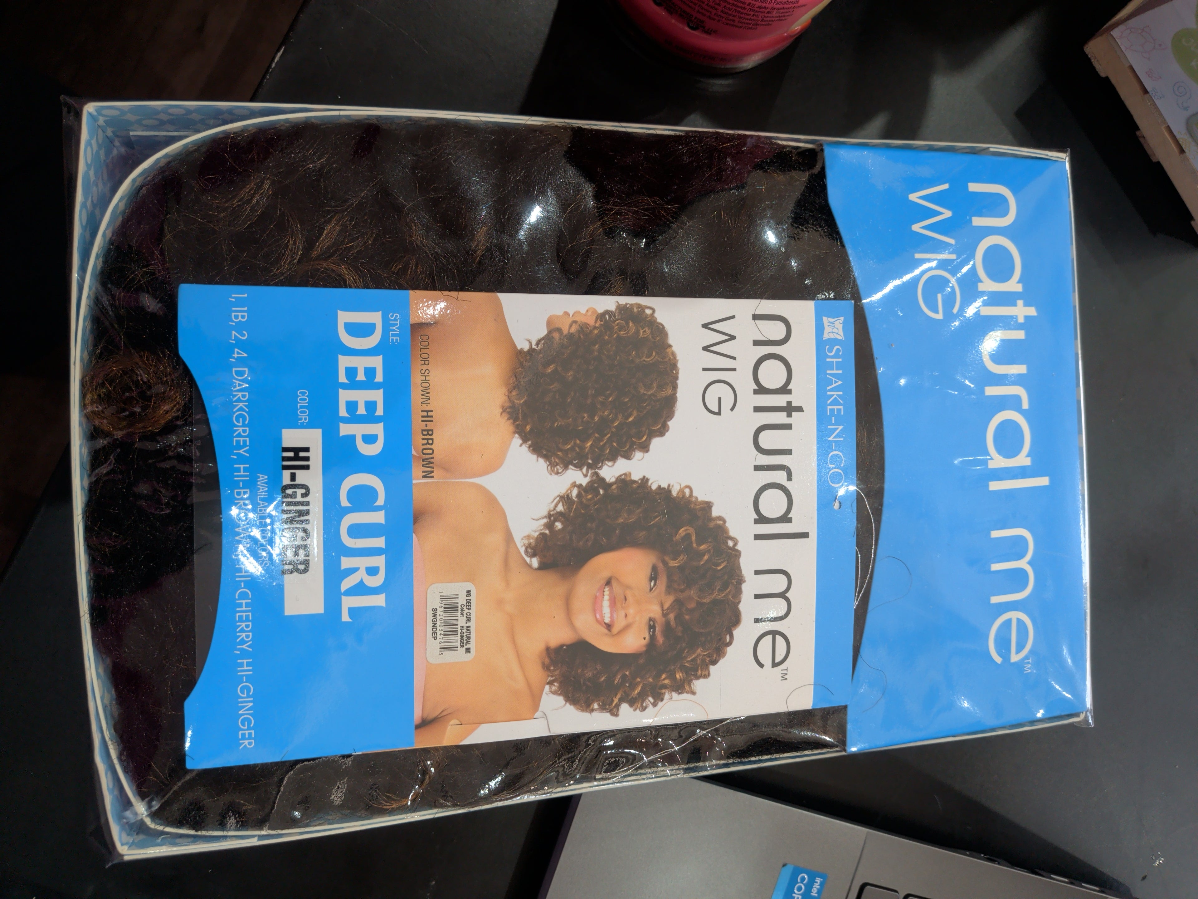 Natural me wig Deep curl HI-Ginger