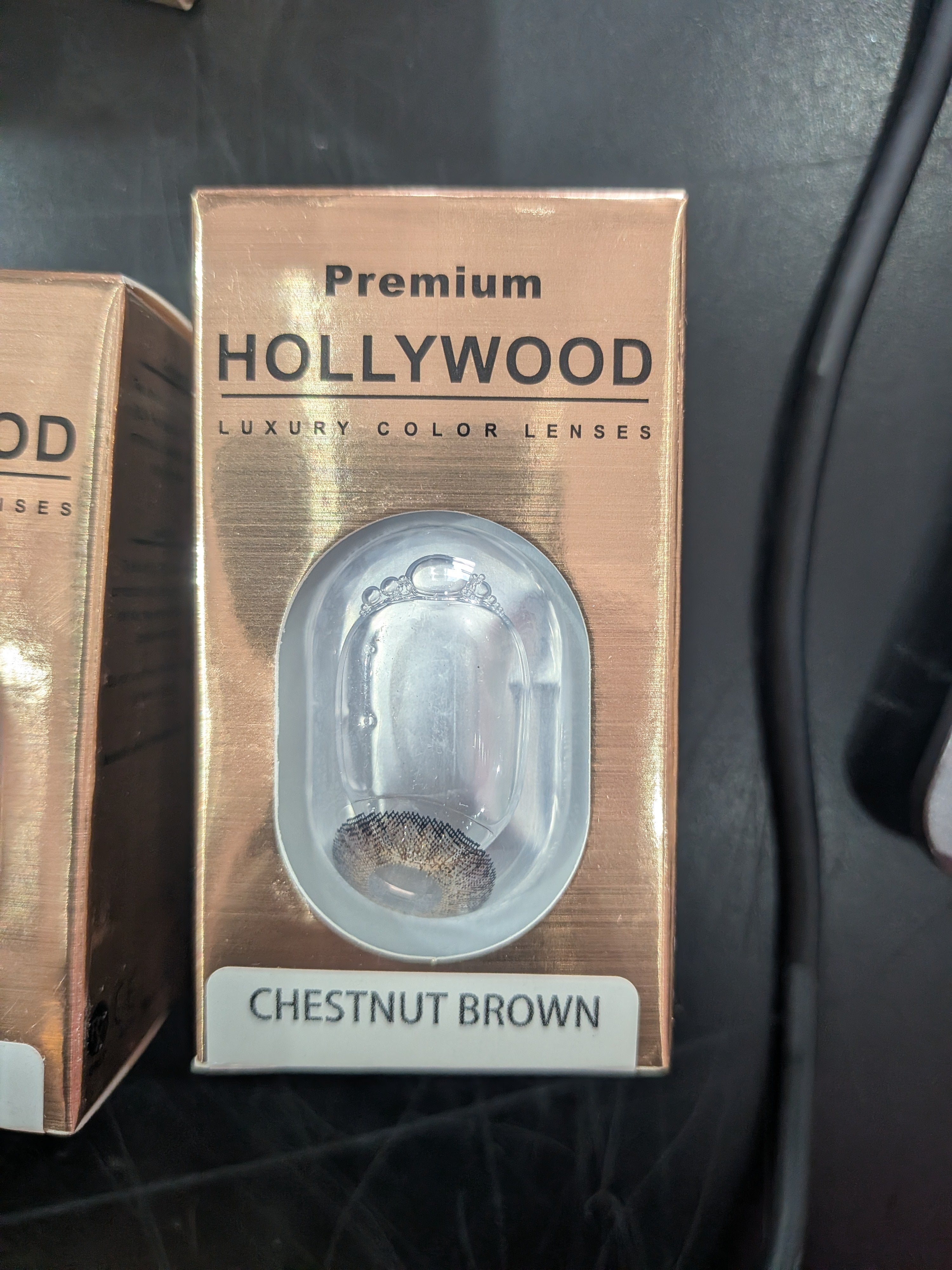 CHESTNUT BROWN Premium Hollywood Contact Lenses