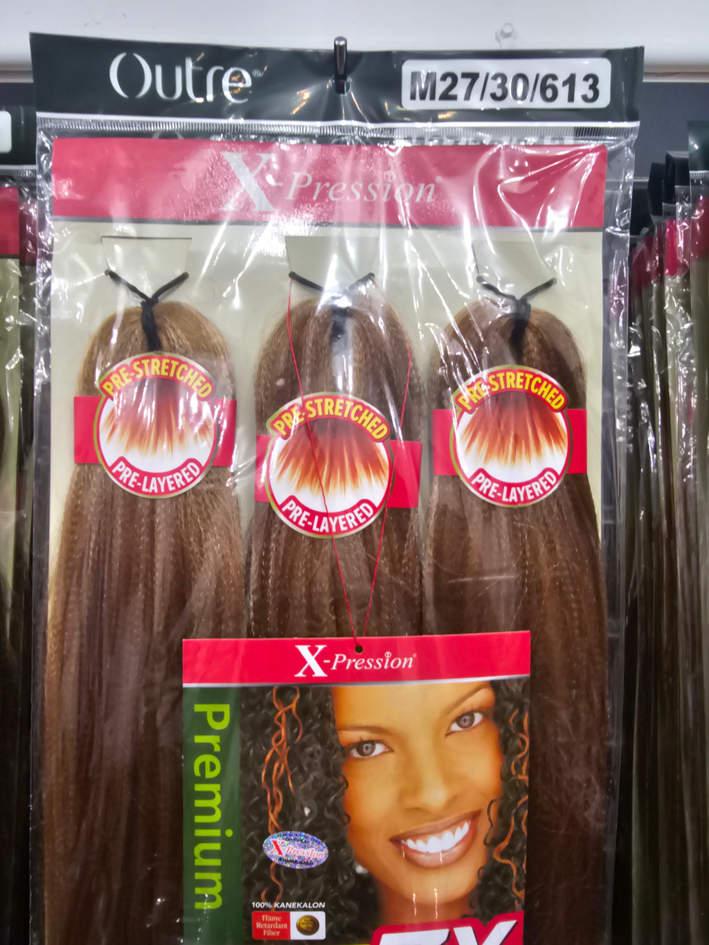 Sun Taiyang Outre X-Pression Kanekalon 3X Pre Stretched Braid 52 m27/30/613