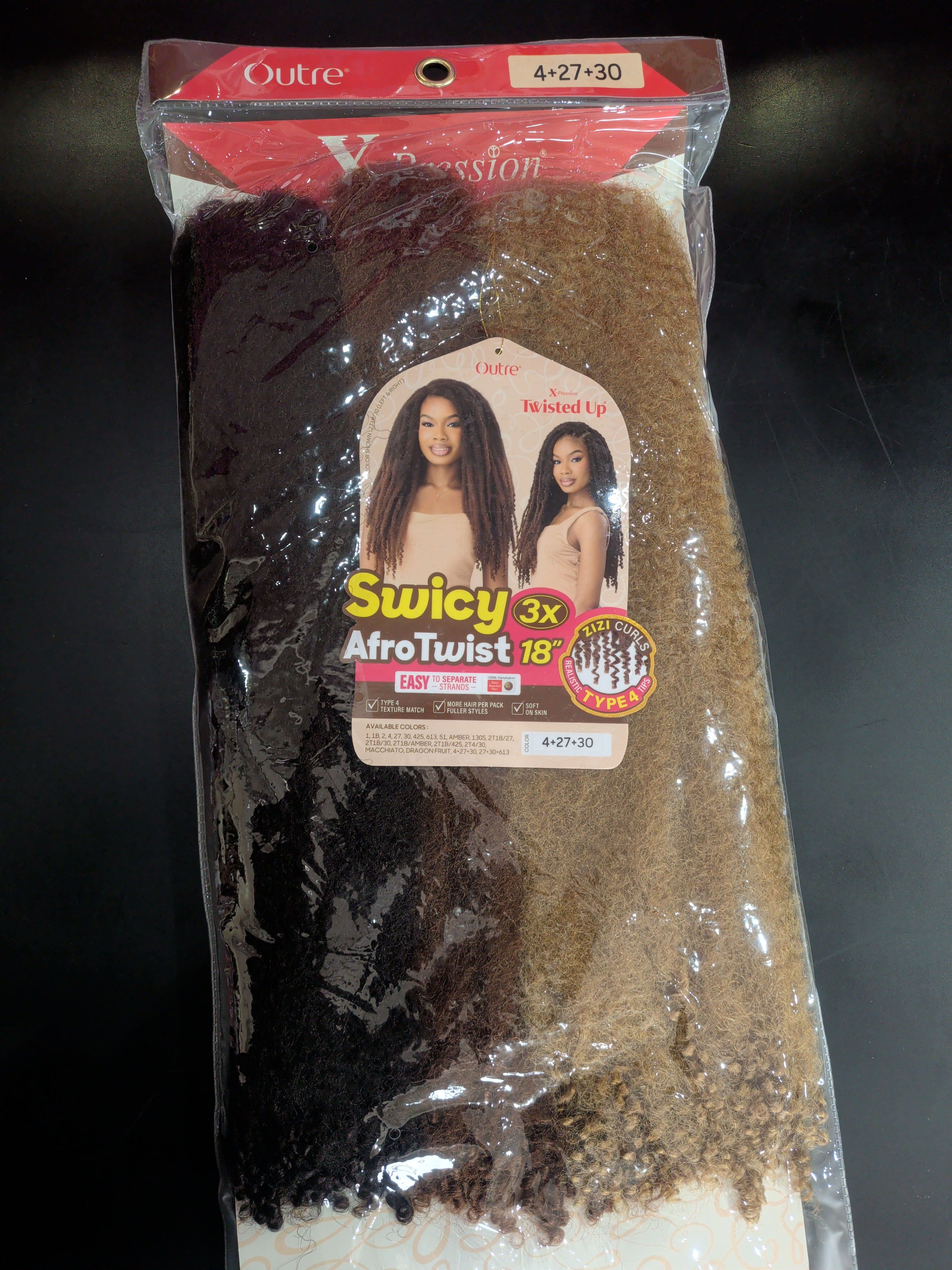 Outre swicy afro twist 3x afro twist 4+27+30