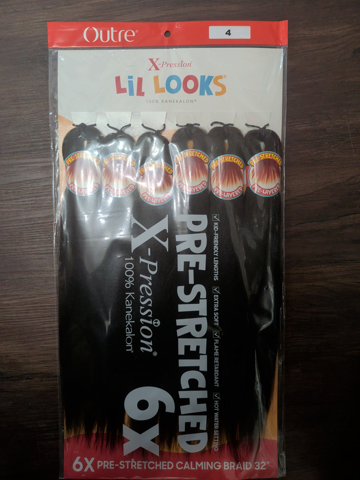 Lil looks 32" pre-stretched 6x #4