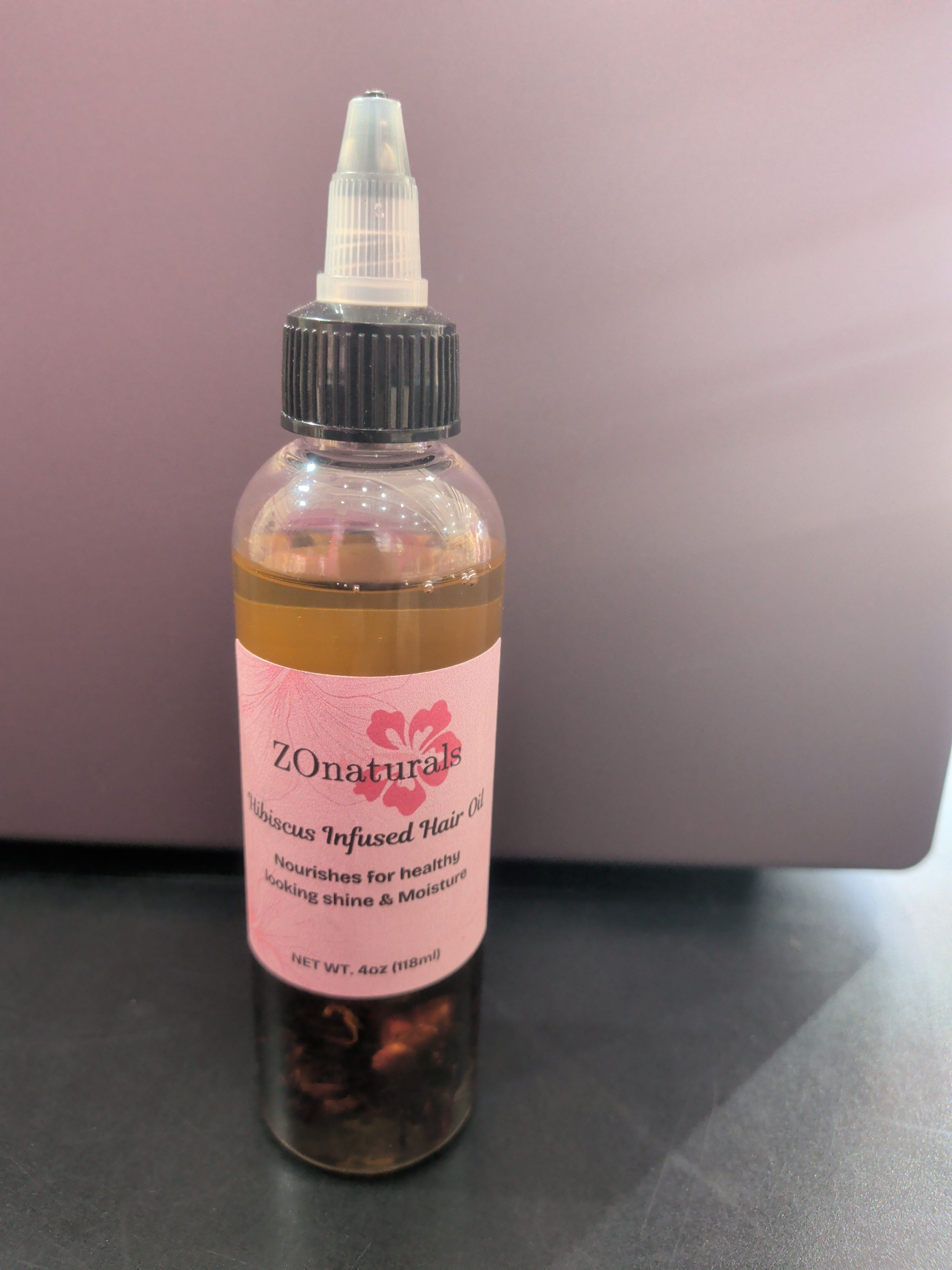 ZOnaturals hibiscus hair oil