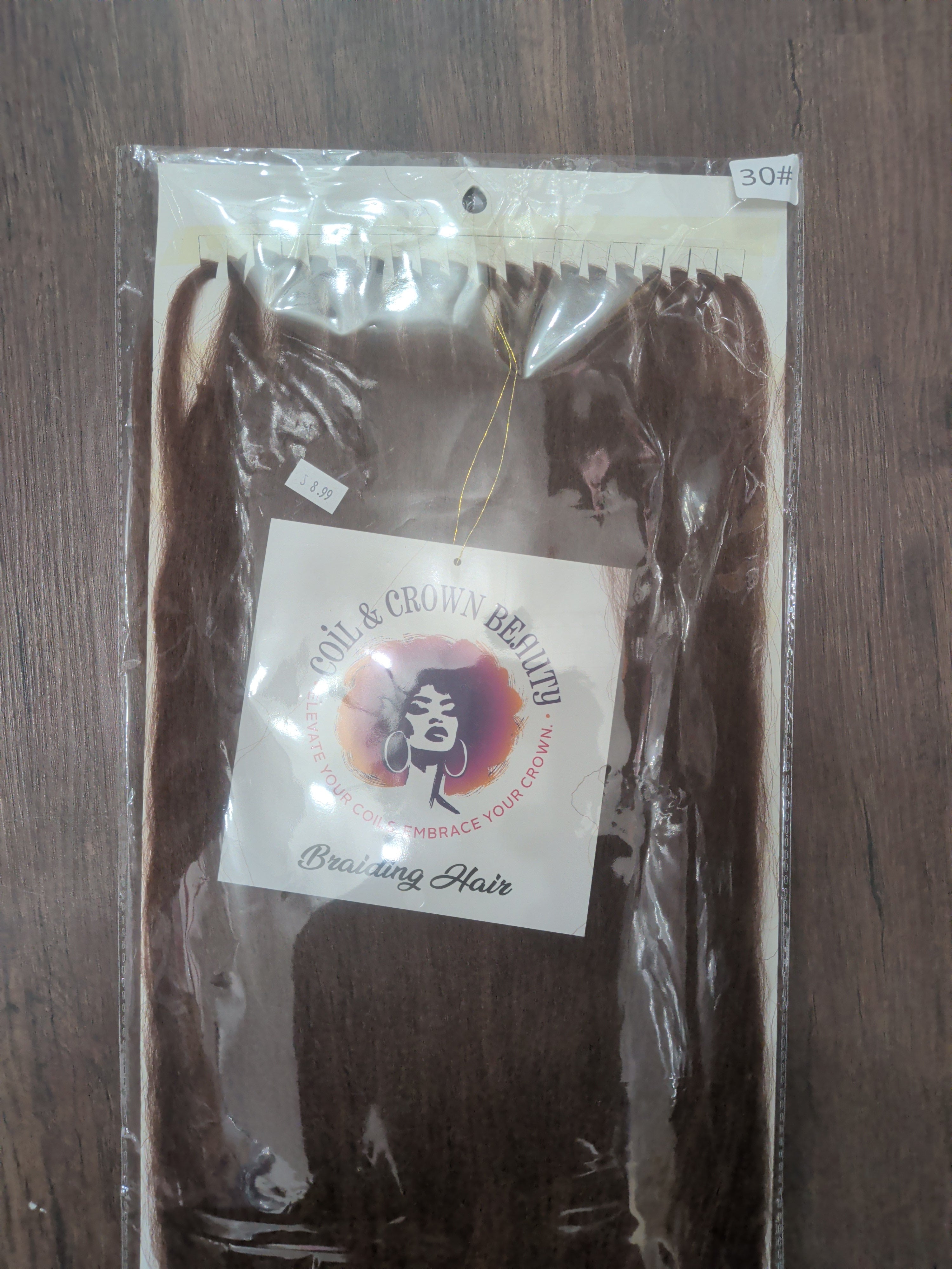 Coil & Crown sectioned braiding hair #30