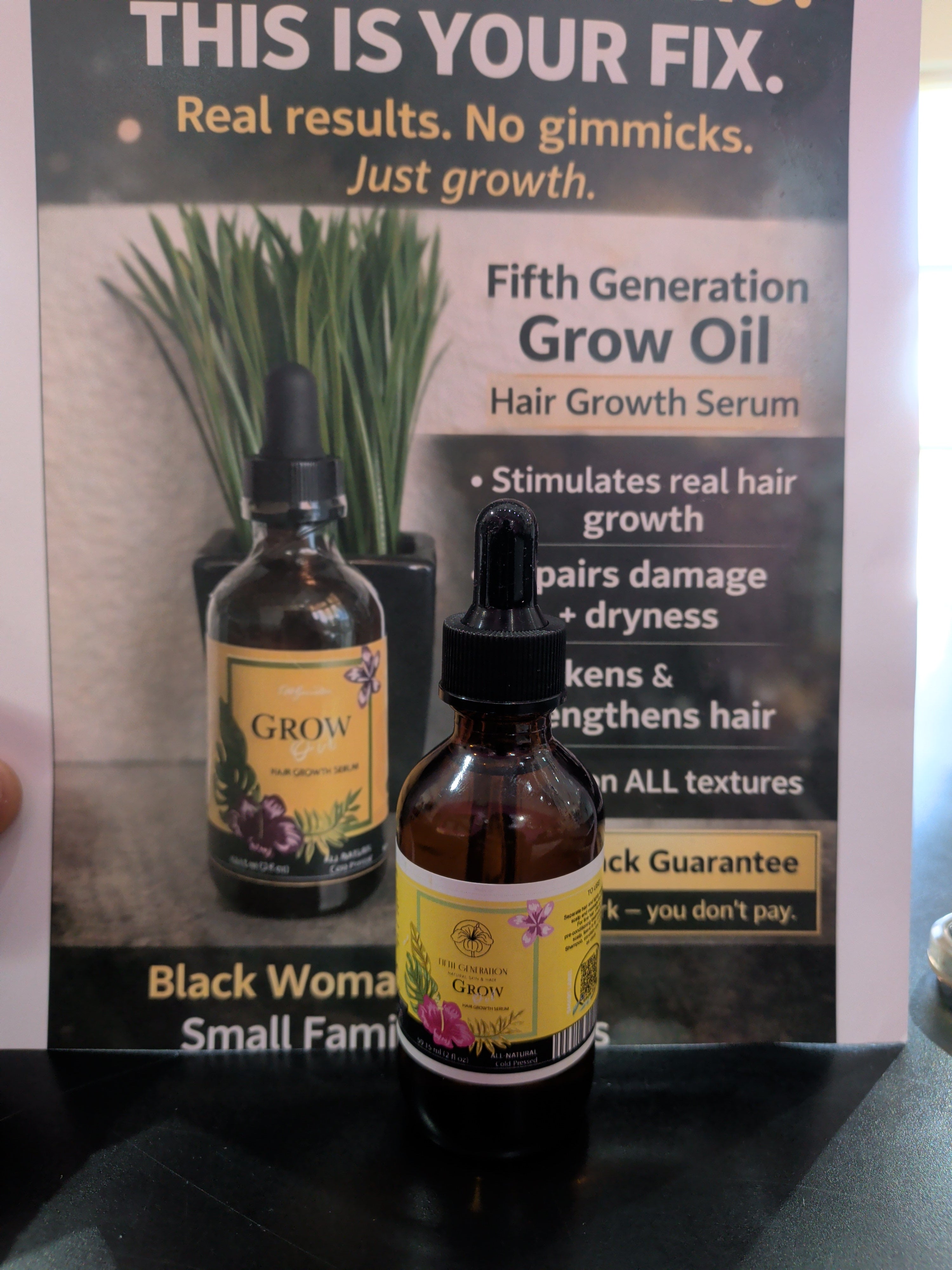Fifth Generation Grow Oil