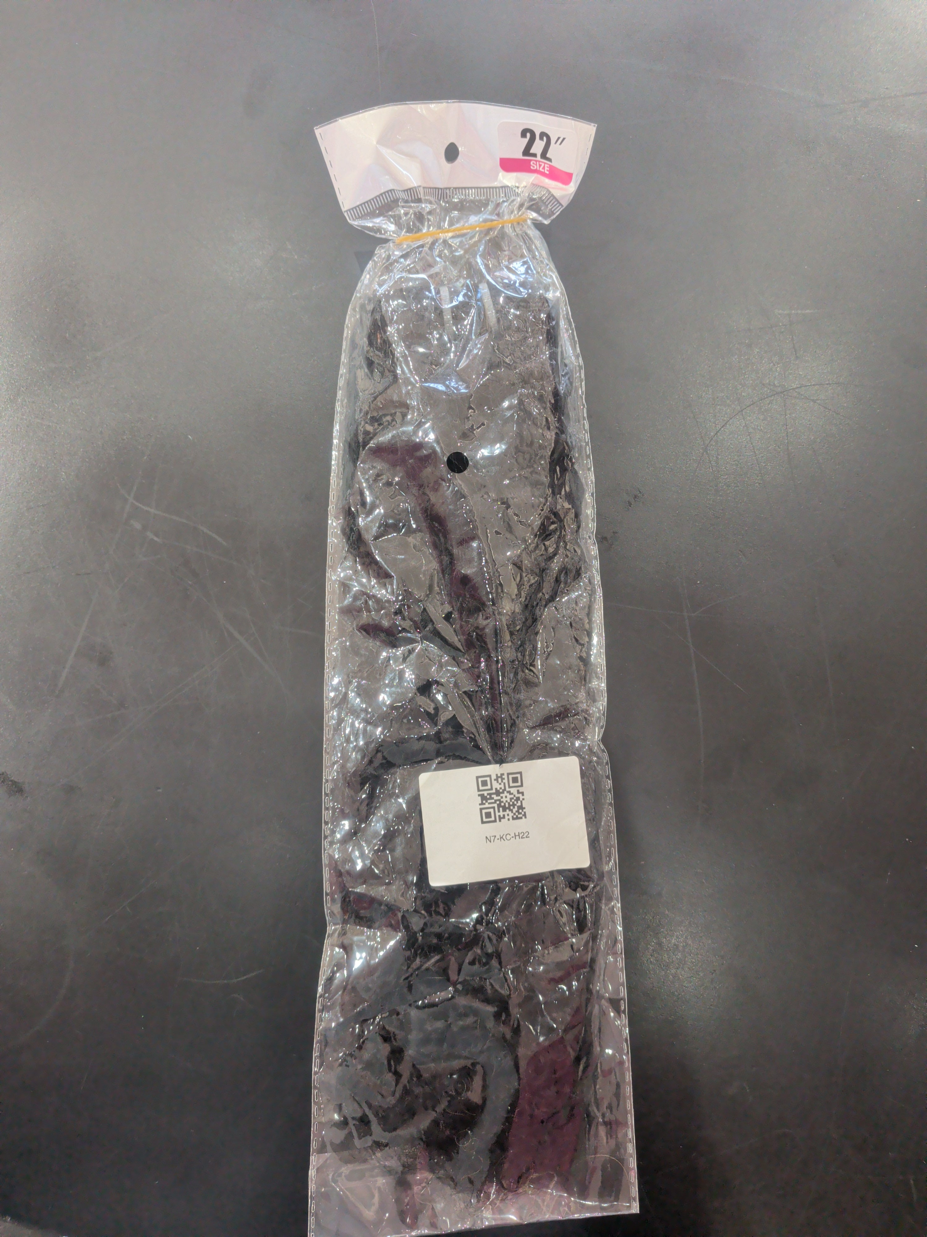 Burmese curly human hair 22in